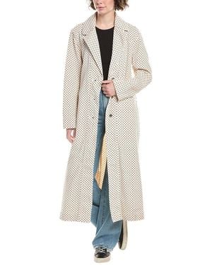 Free People Monique Denim Duster - White