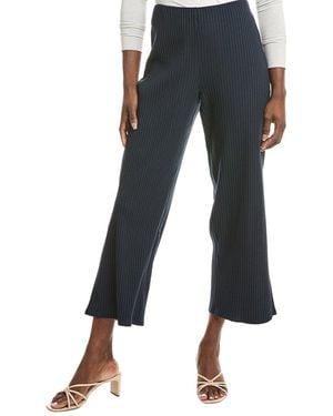 Eileen Fisher Wide Ankle Pant - Blue