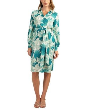 Trina Turk Poetry Midi Dress - Blue