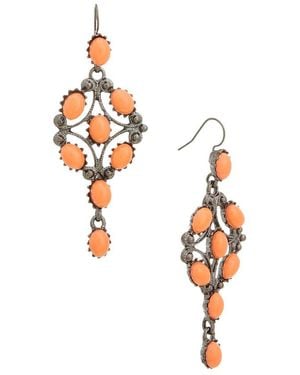 Kenneth Jay Lane Chandelier Earrings - Metallic