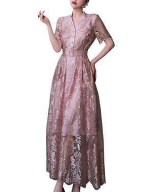 Vincent Maxi Dress - Purple