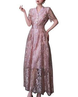 Vincent Maxi Dress - Purple