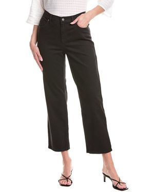 Eileen Fisher Straight Ankle Jean - Black