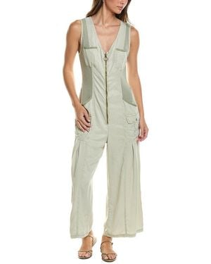 XCVI Macgowan Crop Jumpsuit - Green