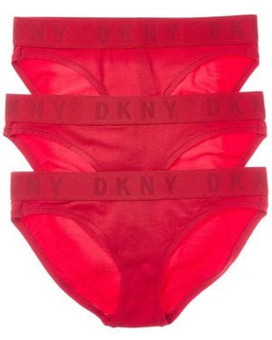 DKNY 3Pk Bikini - Red