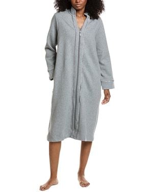 Carole Hochman Waltz Zip Robe - Grey
