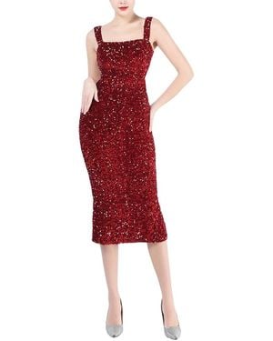 KALINNU Floral Dress - Red