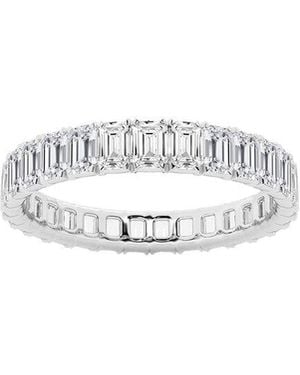 Forever Creations Signature Forever Creations 14K 5.00 Ct. Tw. Lab Grown Diamond Eternity Ring - White