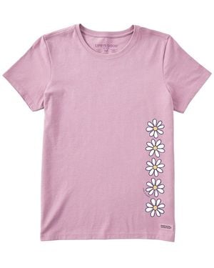 Life Is Good. Crusher T-Shirt - Pink