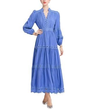 Kaimilan Midi Dress - Blue