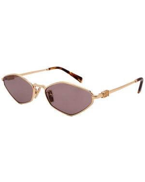 Miu Miu Mu 56Zs 56Mm Sunglasses - Pink