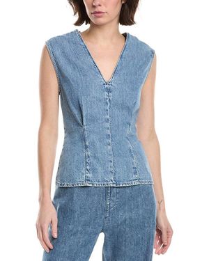 Rag & Bone Ultra Featherweight Ava Top - Blue