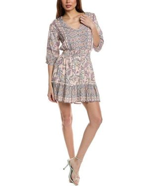 Walker & Wade Kelsey Mini Dress - White