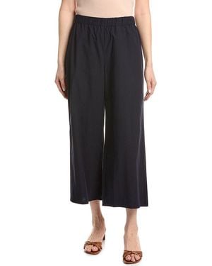 Eileen Fisher Petite Wide Ankle Pant - Black
