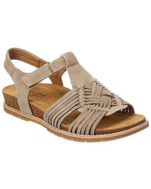 Comfortiva Gladia Suede Sandal - Brown