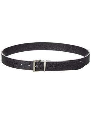 Isabella Rossetti Harlow Leather Belt - Black