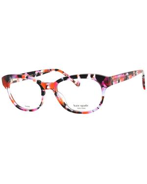 Kate Spade Zelda 50Mm Optical Frames - Pink