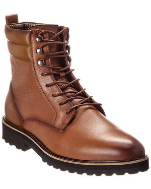 Donald J Pliner Joplin Soft Tumble Leather Boot - Brown