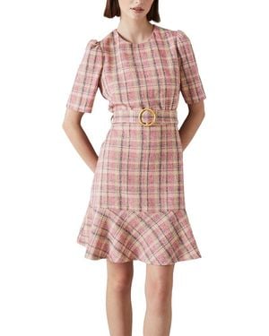 LK Bennett Eliza Dress - Pink