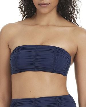 Sanctuary Beach Goddess Bandeau Top - Blue