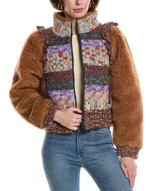 Sea Felicity Wool & Linen-Blend Jacket - Brown