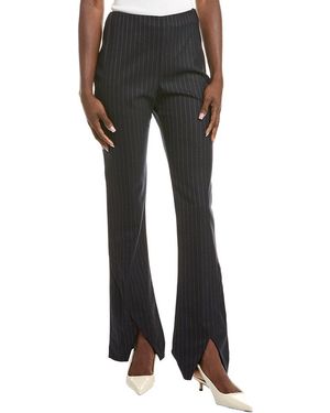 Oscar de la Renta Wool-Blend Pant - Black