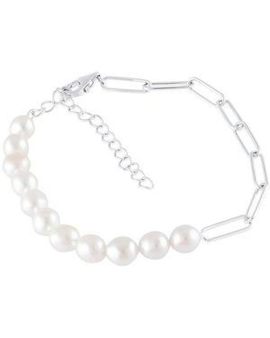 Splendid 5-5.5Mmmm Pearl Bracelet - White