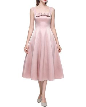 DZA Midi Dress - Pink