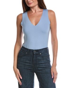 Commando Commando Neo Deep V Bodysuit - Blue