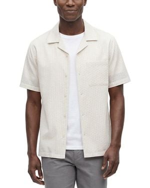 Theory Noll Geo Shirt - White