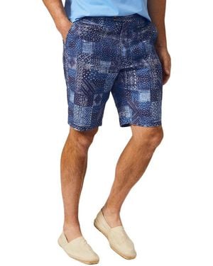 J.McLaughlin Oliver Linen Short - Blue
