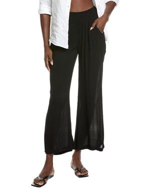 Elan Smocked Pant - Black