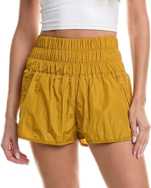 Free People Movement The Way Home Short - Yellow