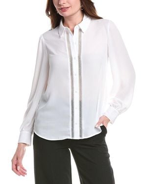 NYDJ Tiffany Blouse - White