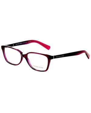Michael Kors Fashion 54Mm Optical Frames - Red