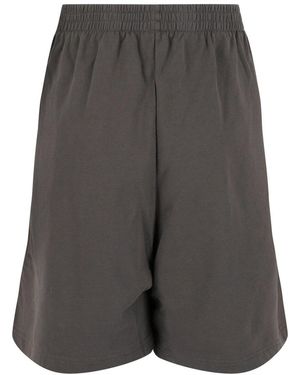 Balenciaga Bb Paris Icon Sweat Short - Gray