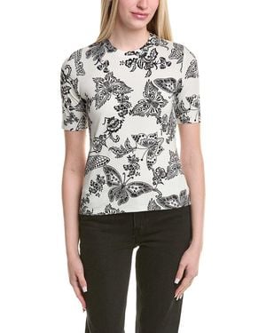 Johnny Was Petite Sydnee Shirt - White