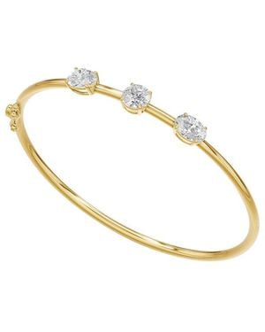Lab Grown Diamonds 14K 3.00 Ct. Tw. Lab-Grown Diamond Bracelet - Metallic