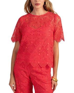 Trina Turk Khalida Top - Red