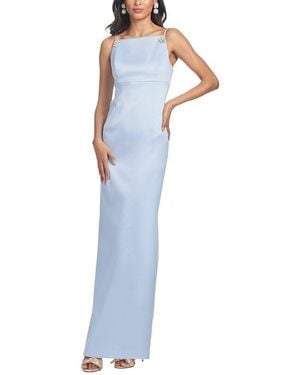 Sachin & Babi Pryce Gown - Blue