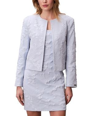 Calvin Klein Cloque Jacket - Blue