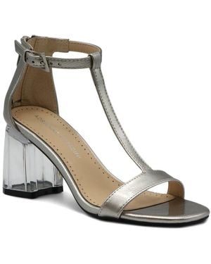 Adrienne Vittadini Avaston Patent Sandal - Metallic
