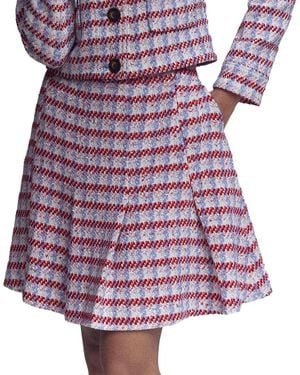 Boden Flippy Textured Skirt