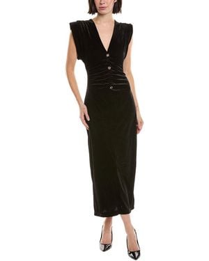 Estellina Sleeveless Midi Dress - Black