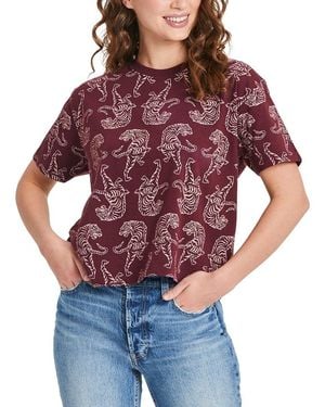 Life Is Good. Boxy Crusher T-Shirt - Red