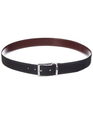 Bruno Magli Luca Reversible Leather Belt - Brown