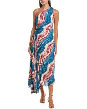Nicole Miller Lora Maxi Dress - Blue