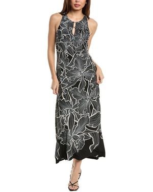 Tommy Bahama Jasmina Bella Blooms Maxi Dress - Black