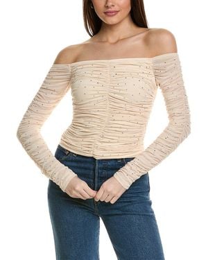 Caroline Constas Velma Top - Blue