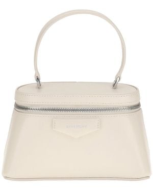 Givenchy Antigona Leather Handbag - Natural